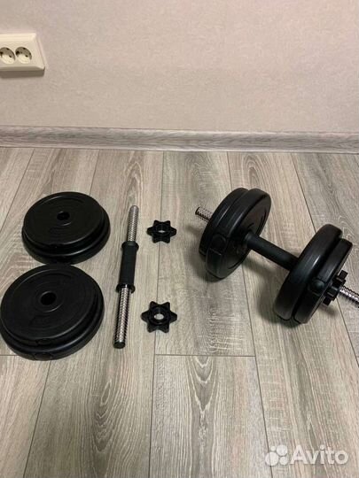 Гантели разборные