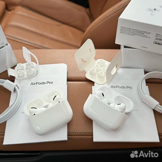 AirPods Pro 2 и 1 (оригинал) доставка чехол