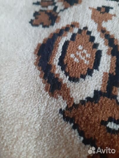 Покрывало плюшевое винтажное,новое,ссср