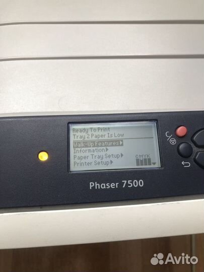 Цветной принтер Xerox Phaser 7500 на запчасти