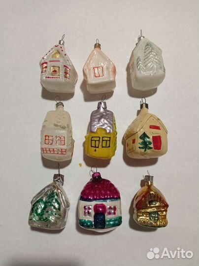 Елочные игрушки СССР