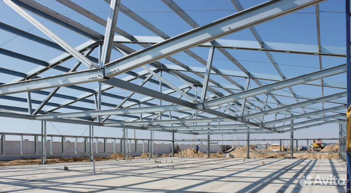 Металлические каркасы зданий и сооружений