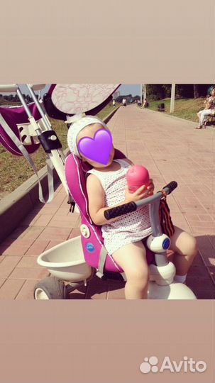 Велосипед-коляска smart trike