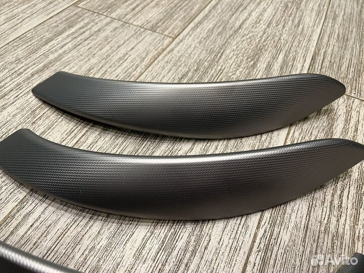 Накладки ручек салона бмв bmw f30 алюминий