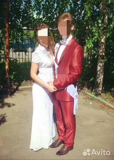 Платье белое