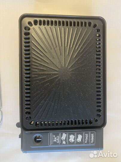 Туристическая плита гриль газовая