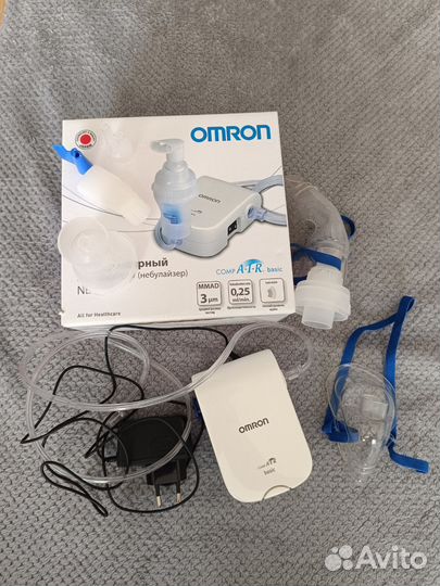 Omron Ингалятор небулайзер компрессорный