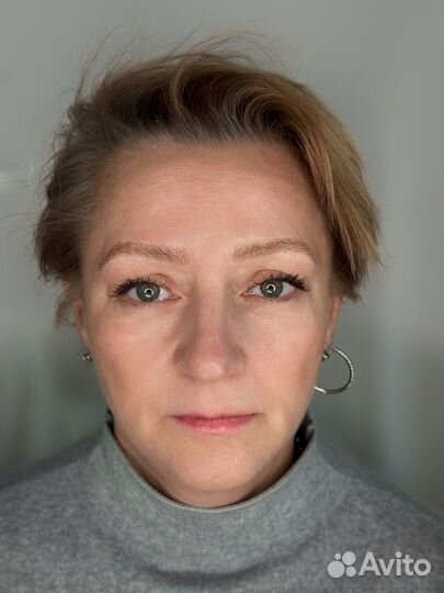 Перманент бровей волосковая техника