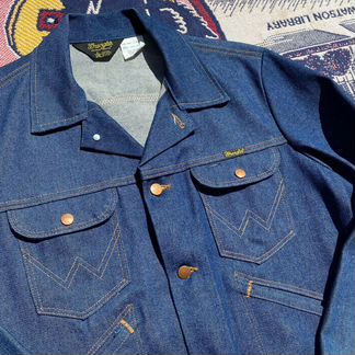 Куртка джинсовая wrangler made USA винтаж 80-Х