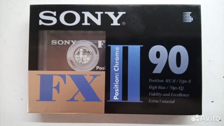 Аудиокассеты sony в коллекцию