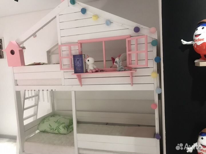 Детская двухъярусная кровать бу