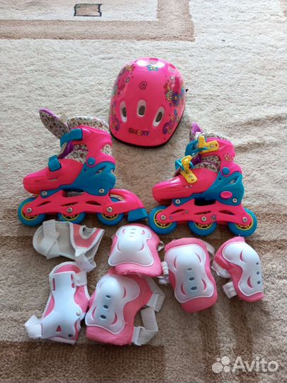 Детские ролики и защита