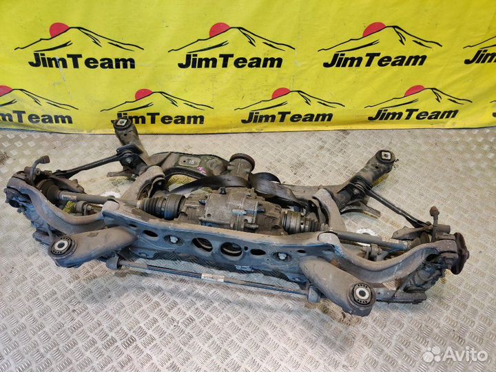 Балка подвески подрамник задняя Audi S4 Avant B8