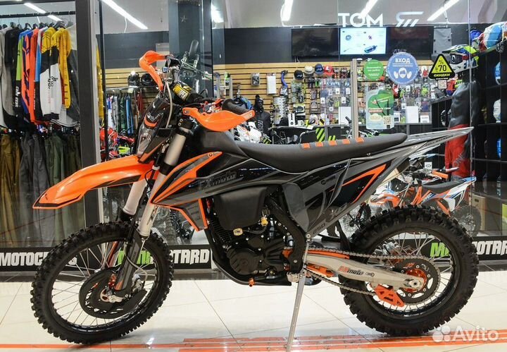Кроссовый мотоцикл fxmoto X8 250 CC 21/18 Orange