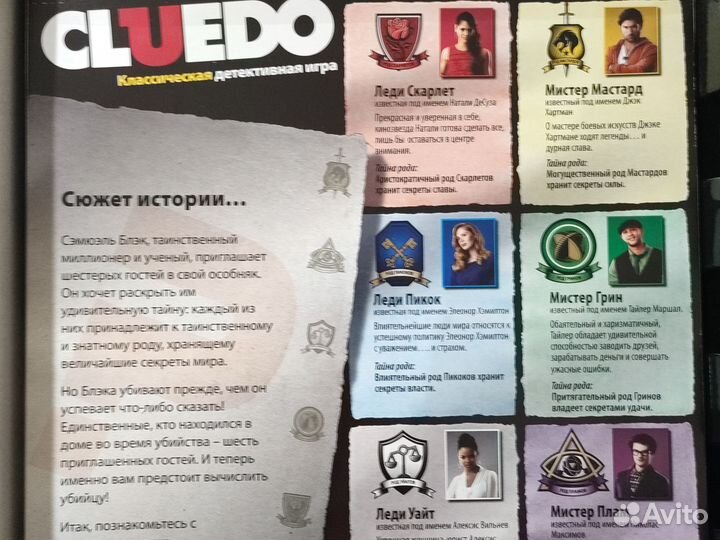 Cluedo. Детективная игра