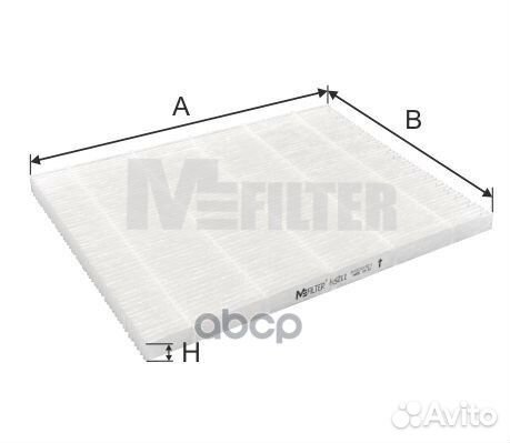 Фильтр салона воздушный K9211 M-Filter