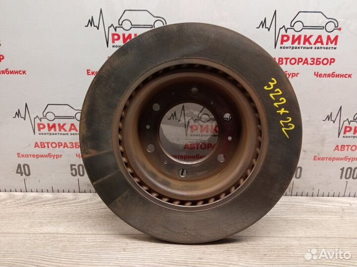 Диск тормозной задний правый Great Wall Poer