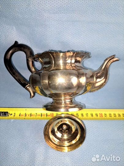 Серебряный чайник 84проба Губкин