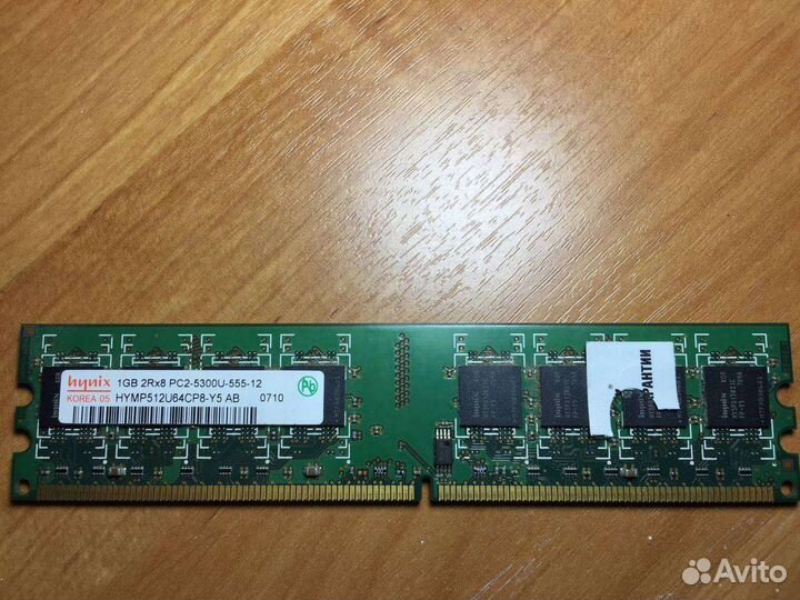 Оперативная память Hynix Korea 05 ddr2 1gb