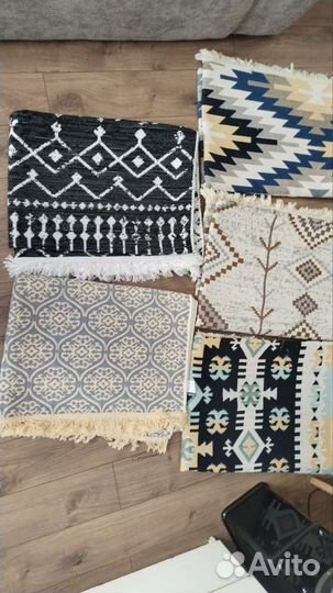 Ковер безворсовый, дорожки, килим, 100 хлопок