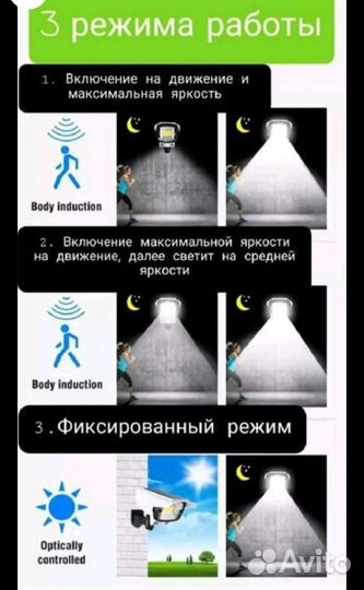 Светодиодный светильник, прожектор, муляж камеры