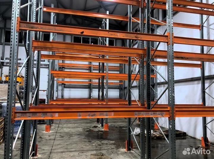 Стеллажи паллетные Микрон б/у лот 1423