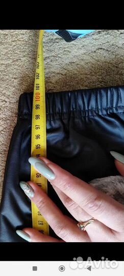 Штаны экокожа женские 50-52