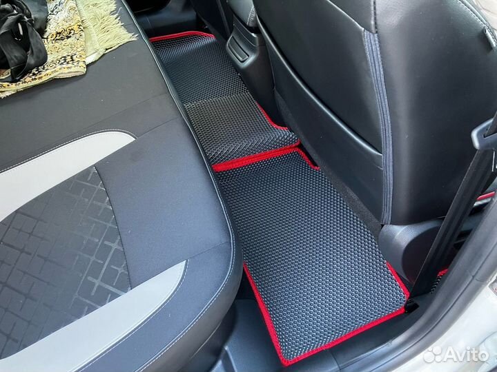 Коврики (эва ева eva) 3d с бортами