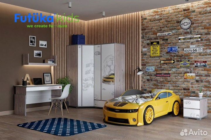 Угловой шкаф в детскую