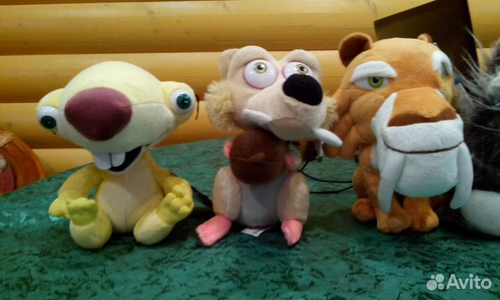 Детские мягкие игрушки Ледниковый период