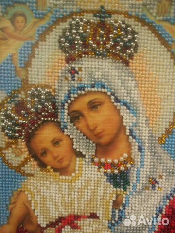 Икона из бисера 