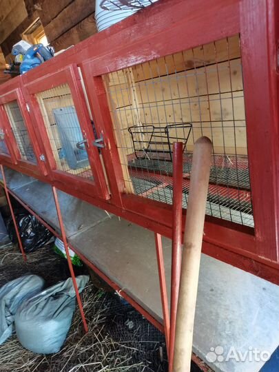 Клетки для кроликов большие