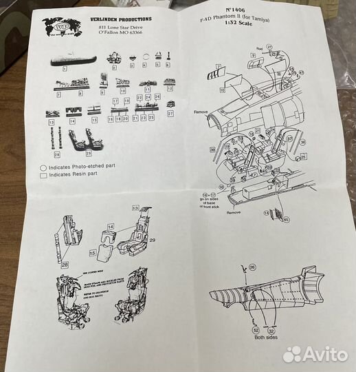 Дополнительные наборы для моделей самолетов