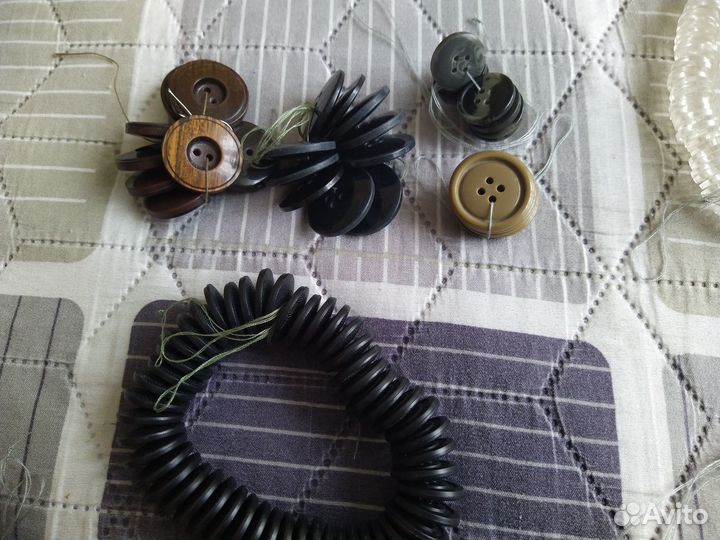 Пуговицы СССР пластик и металл