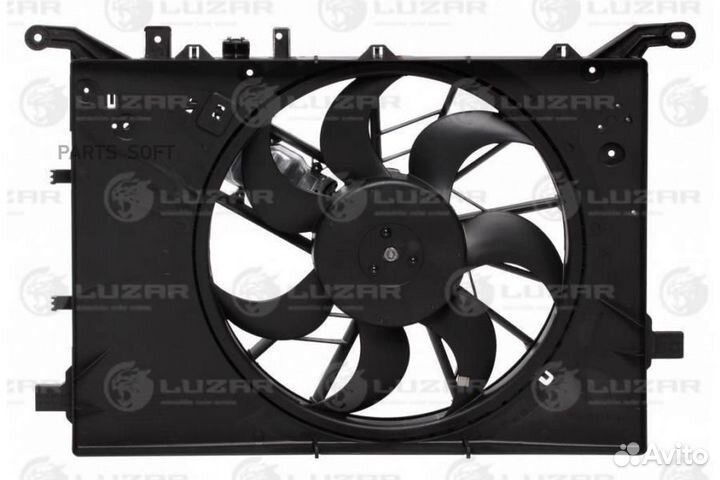 Вентилятор двигателя Volvo S60 (00) /S80 (98) (с к