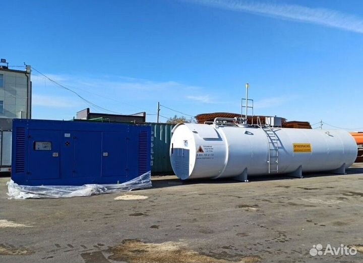 Контейнерная АЗС для заправки своей техники