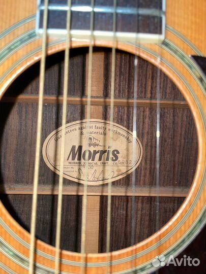 Акустическая Гитара Morris W-30