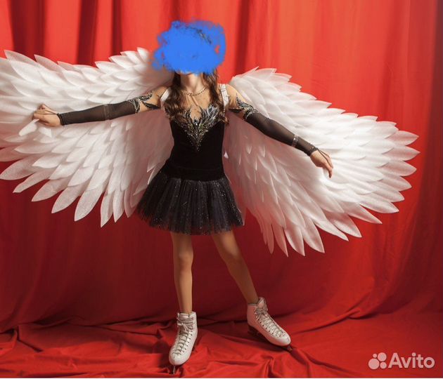 Платье для фигурного катания 128-134-140