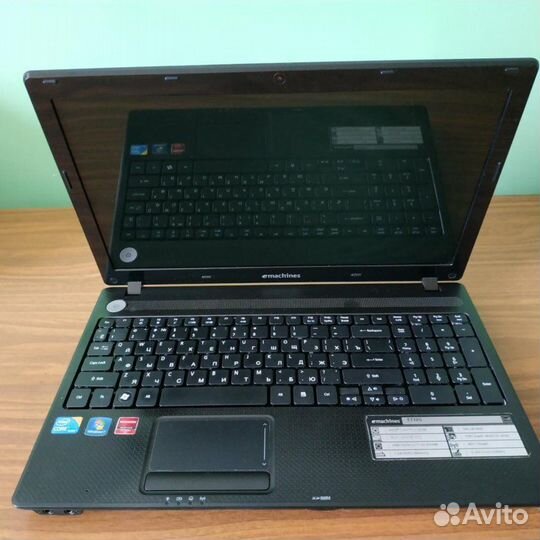 Ноутбук eMachines E732g i3/8Gb DDR3/HDD500Gb