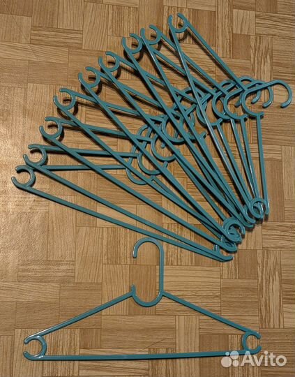 Вешалки плечики пластиковые комплект 10 шт