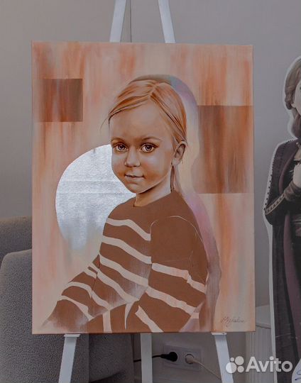 Картина, портрет на заказ. Художник