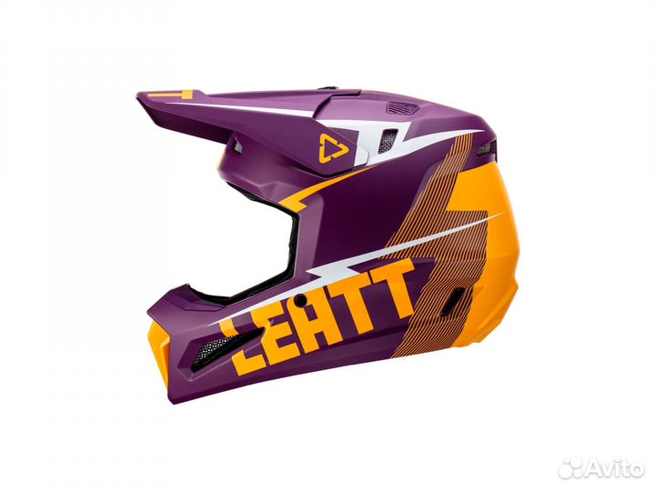 Шлем для эндуро Leatt Moto 3.5 Indigo 2023