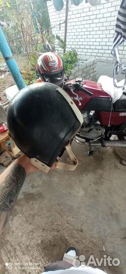 Кроссовый шлем СССР