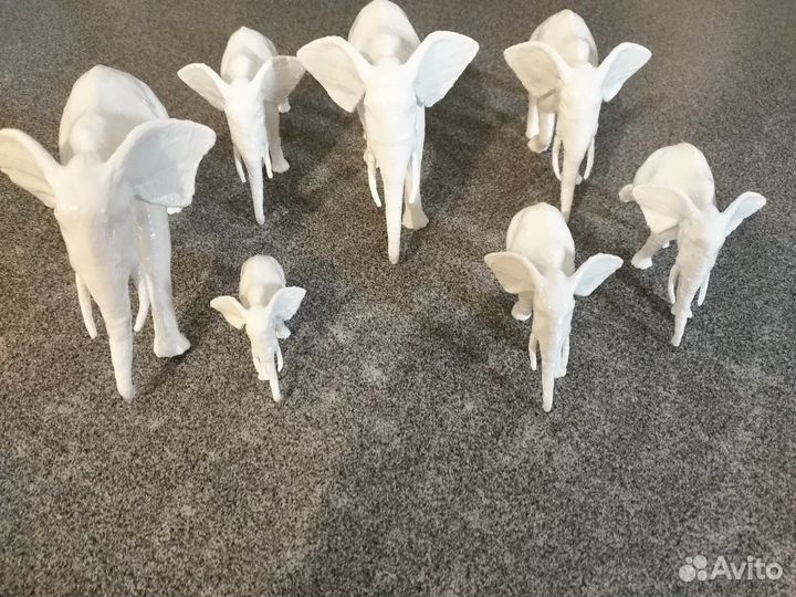 Статуэтки 7 слонов