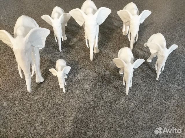 Статуэтки 7 слонов