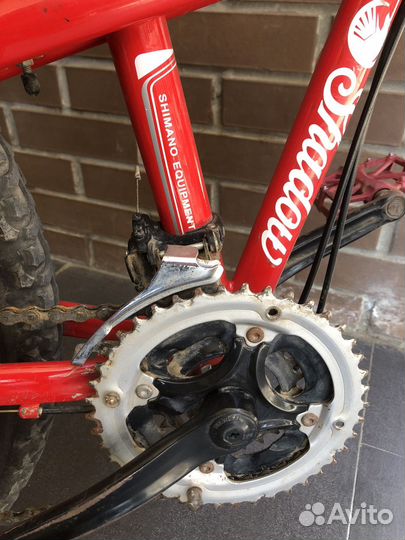 Велосипед на литых дисках