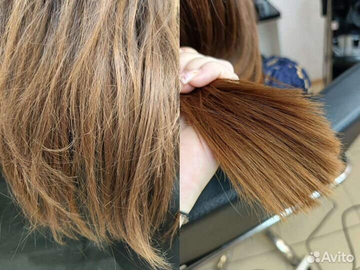 Полировка волос машинкой