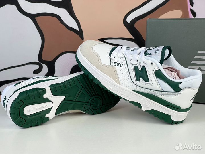 New Balance 550 White Green