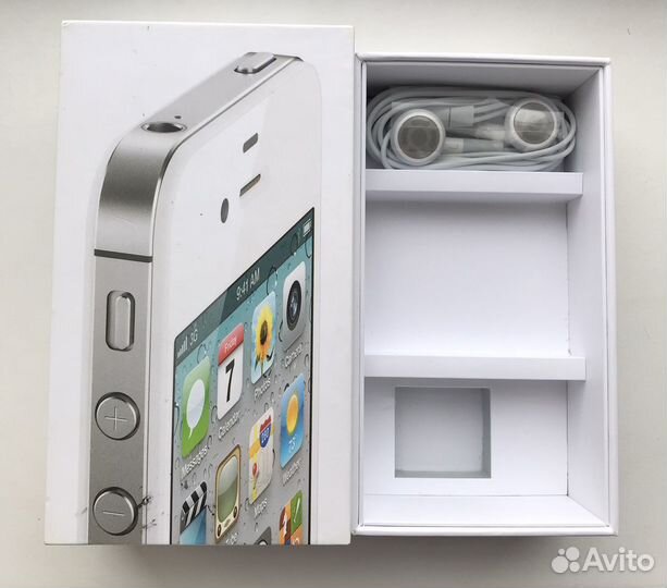 Наушники Apple EarPods от iPhone 4s,новые,оригин