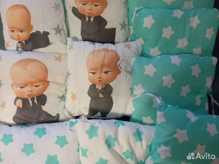 Бортики в детскую кроватку